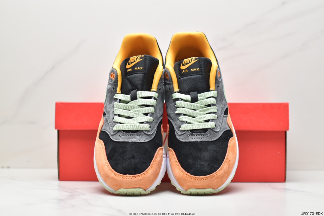 170 耐克Nike Air Max 1 PRM 低帮复古百搭 休闲运动慢跑鞋 DZ0482-001