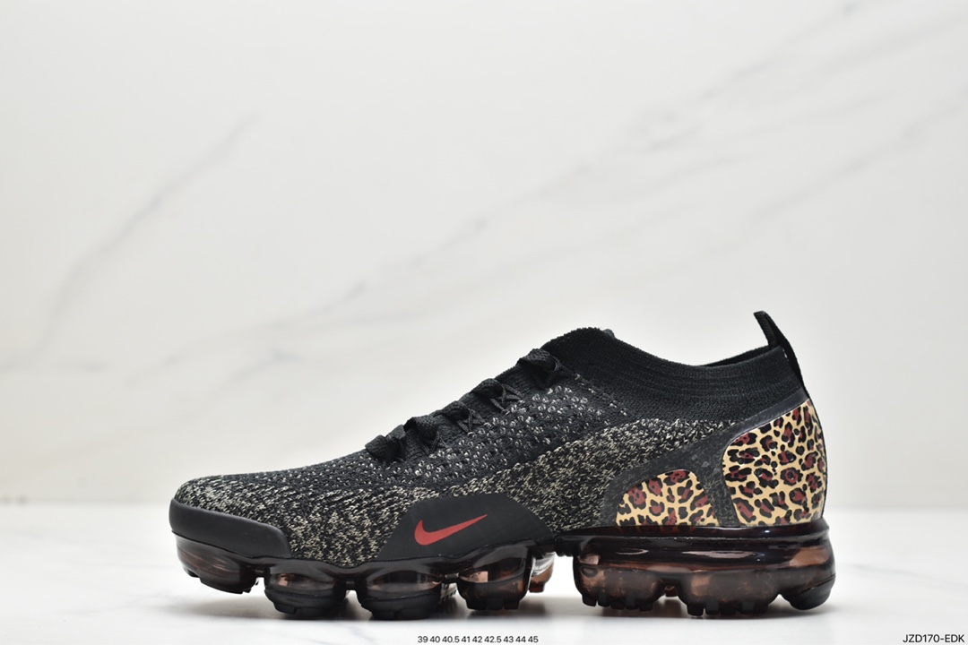 Nike Air VaporMax Flyknit 2.0 second generation air cushion foot straps with versatile jogging shoes 942842-011