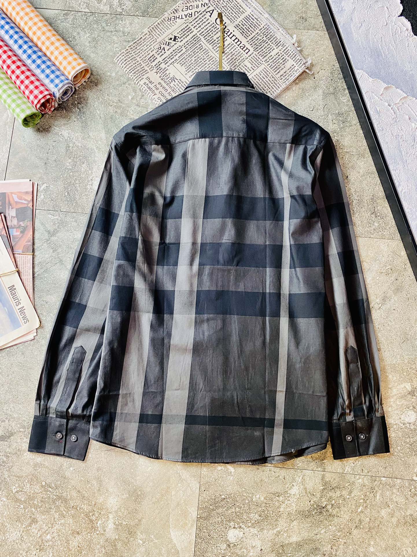 ！   三标齐全🔥官网款 可穿205斤❤ 巴宝莉 Burberry 原单品质 最新款 男装长袖衬衫 精选