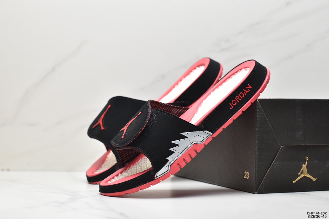 95 乔丹 JORDAN HYDRO IV AJ4 魔术贴 休闲户外 男拖鞋 532225 609275