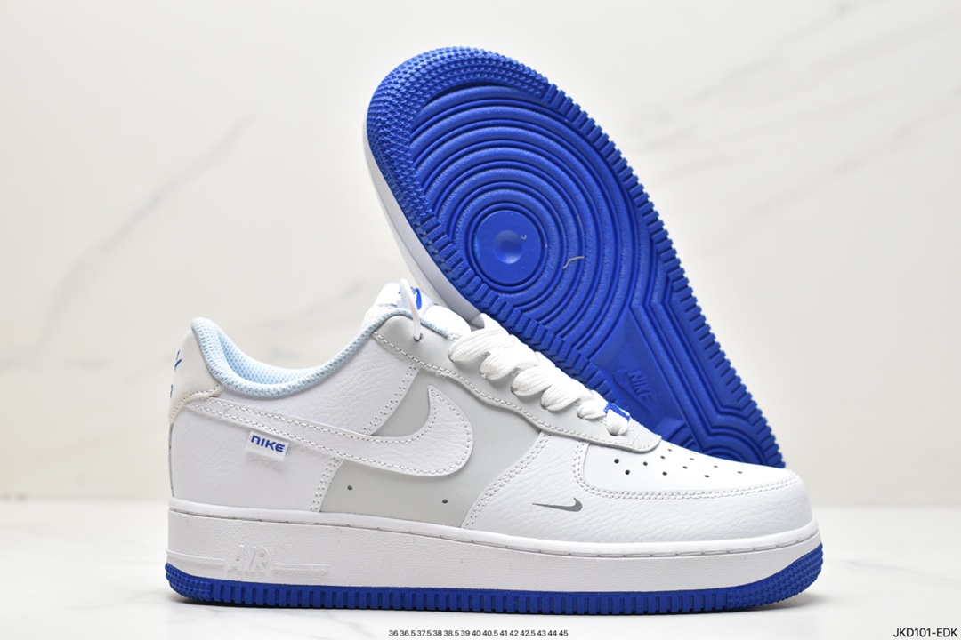 160 Nike Air Force 1 LX 空军一号 灰白蓝 FB1844-111