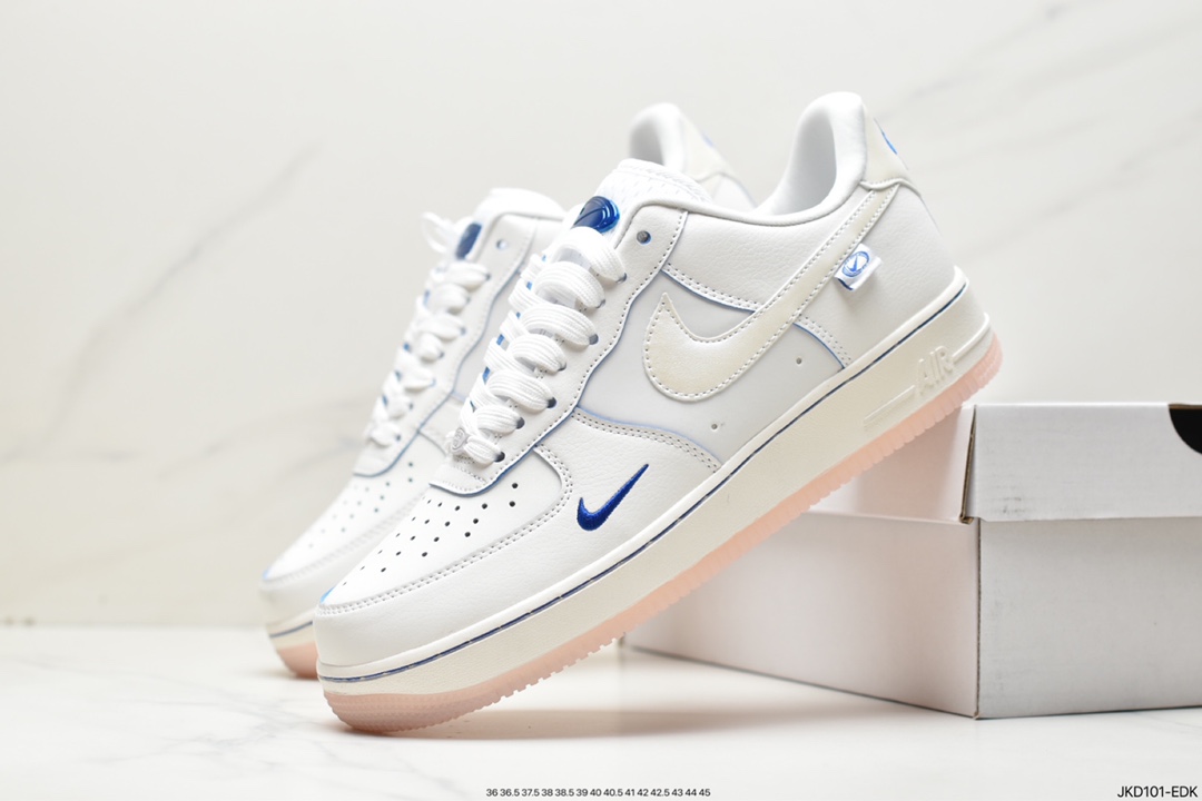 160 Nike Air Force 1 LX 空军一号 灰白蓝 FB1844-111