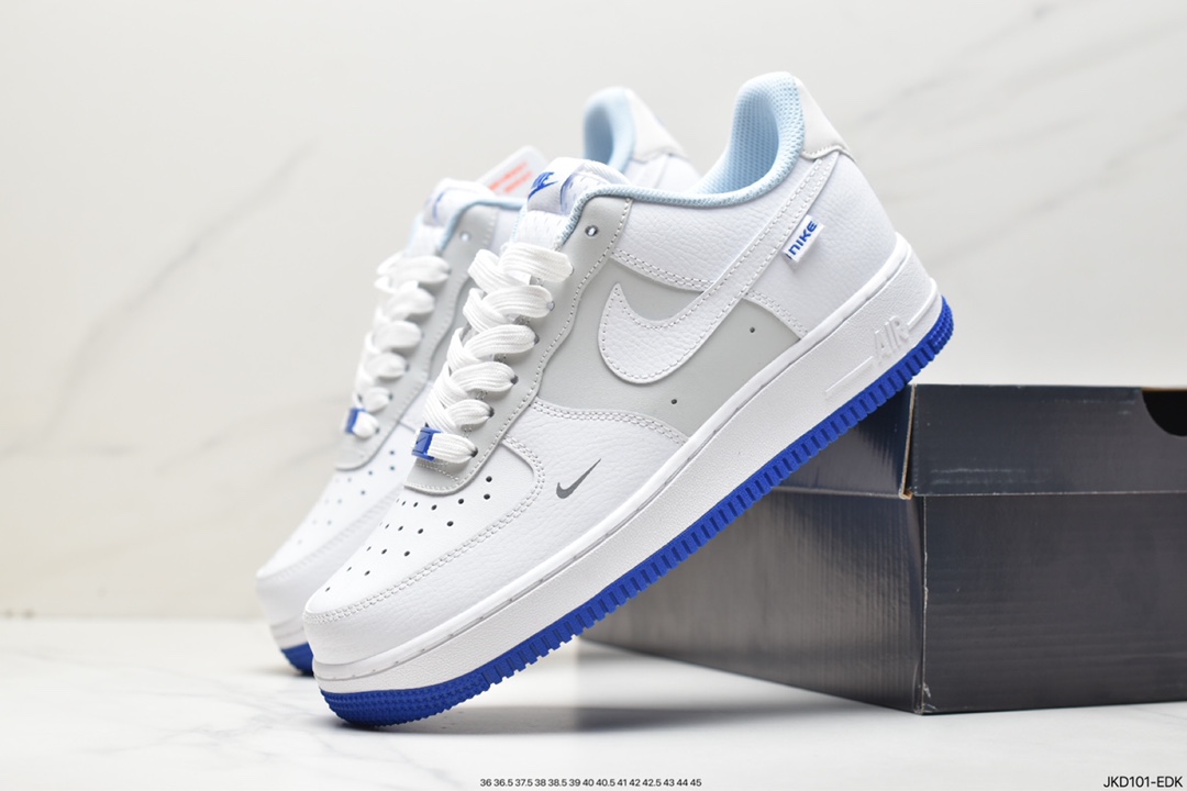 160 Nike Air Force 1 LX 空军一号 灰白蓝 FB1844-111