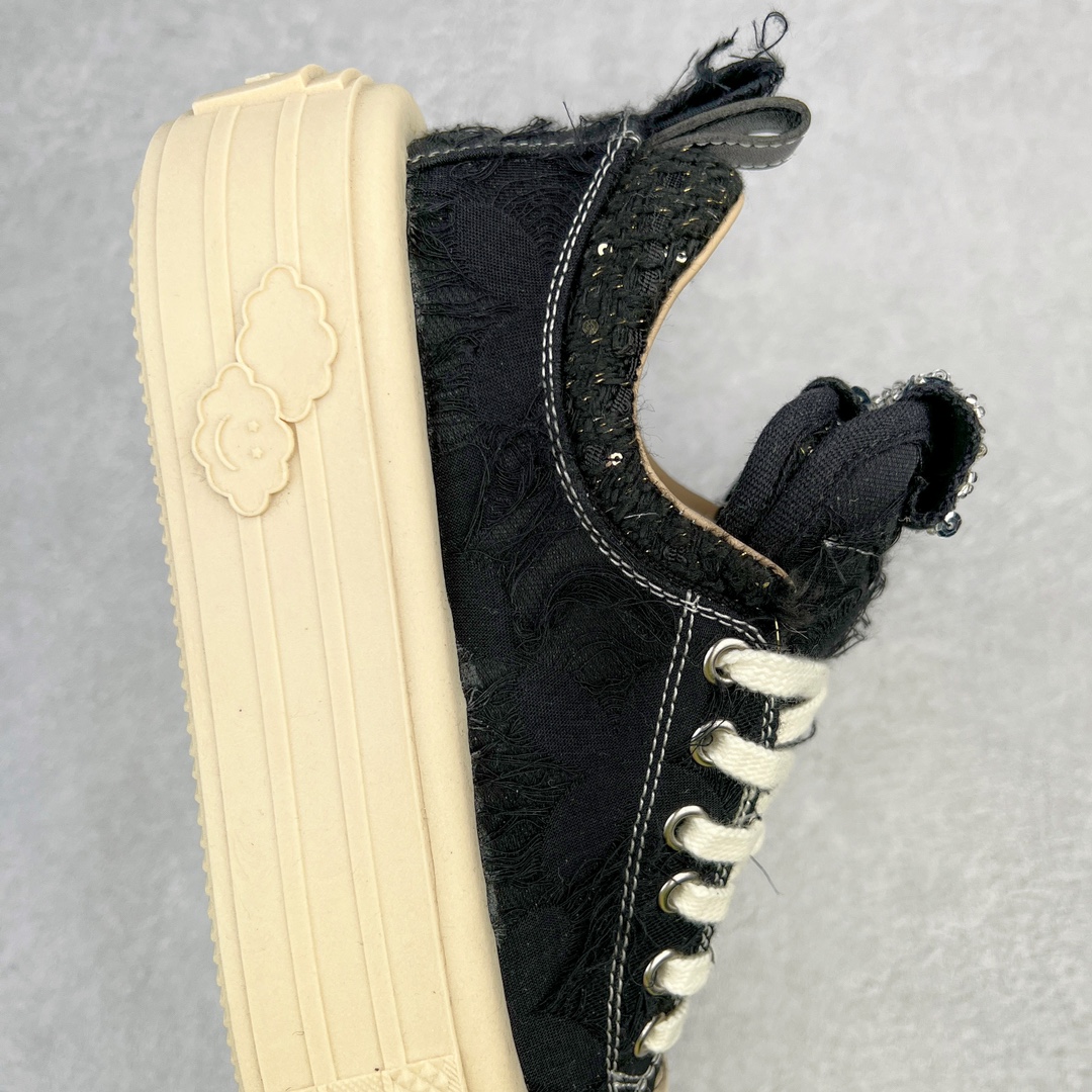 Zhao Lusi/Joey Yung's same national trend treasure sneakers emerging brand FORESHADOW ”Double-Uni” Sneaker thick sole wear-resistant non-slip height increase