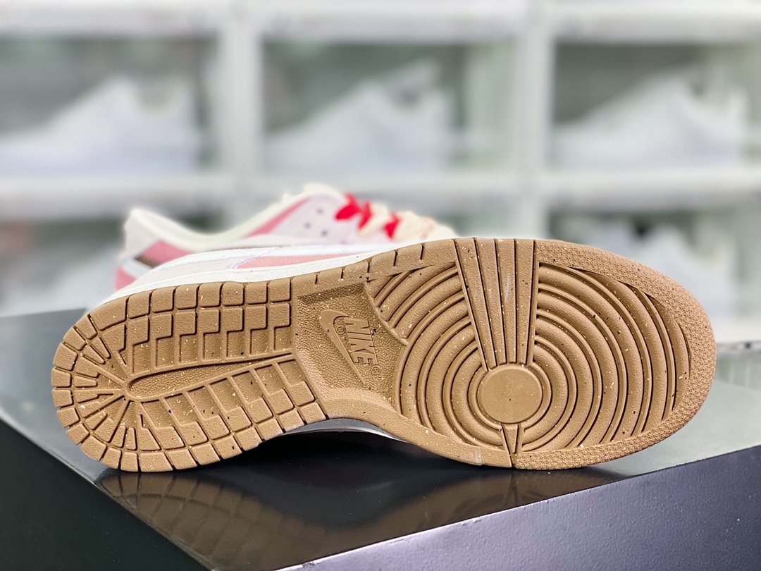 220 SB Dunk Low SE”85 Double Swoosh/Grey/Pink/Cherry”扣篮板鞋“麂皮浅灰粉棕双钩樱桃”DO9457-123