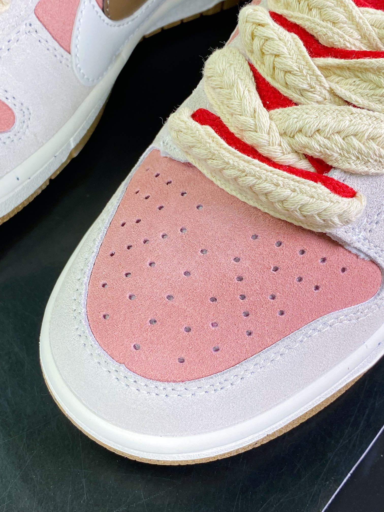 220 SB Dunk Low SE”85 Double Swoosh/Grey/Pink/Cherry”扣篮板鞋“麂皮浅灰粉棕双钩樱桃”DO9457-123