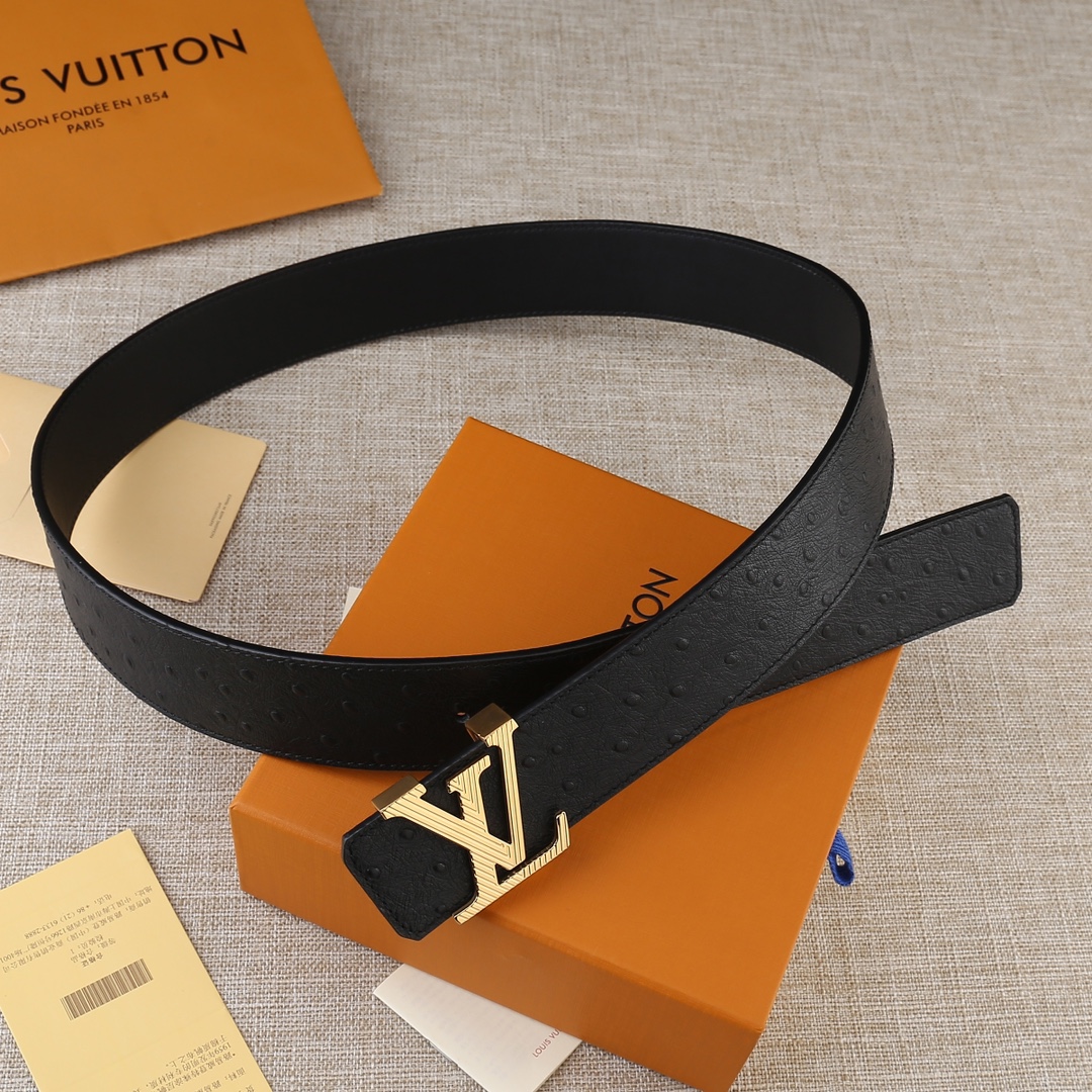 路易威登 Louis Vuitton 高定典藏奢华工坊高定皮带腰带配饰 #D8B80C34 8