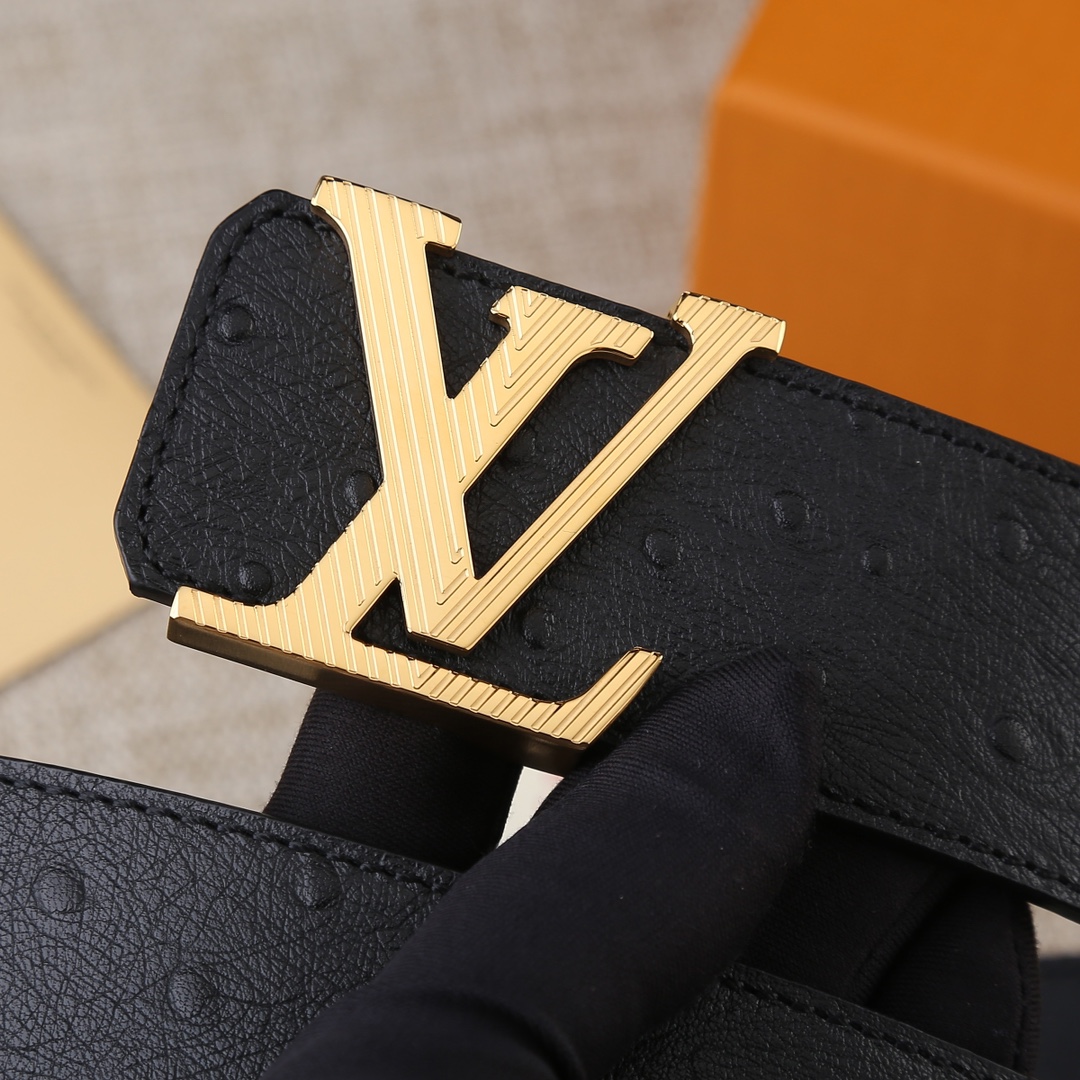路易威登 Louis Vuitton 高定典藏奢华工坊高定皮带腰带配饰 #D8B80C34 5