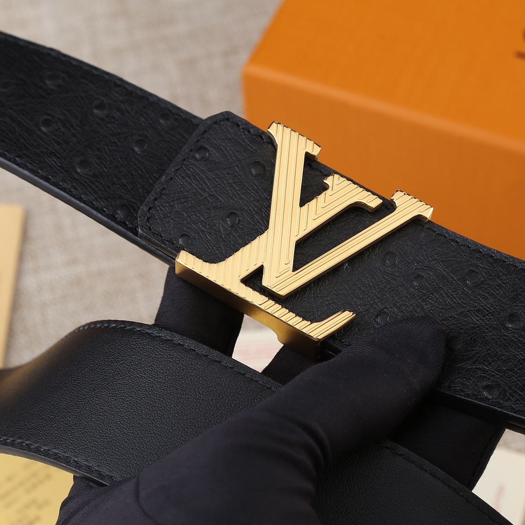 路易威登 Louis Vuitton 高定典藏奢华工坊高定皮带腰带配饰 #D8B80C34 3