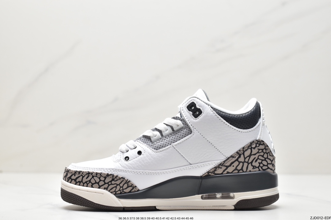 240 Air Jordan 3 Retro 全AJ3代中帮复古休闲运动文化篮球鞋CT8532-169