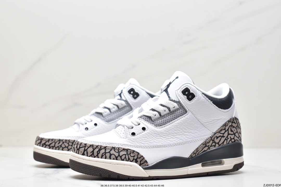 240 Air Jordan 3 Retro 全AJ3代中帮复古休闲运动文化篮球鞋CT8532-169