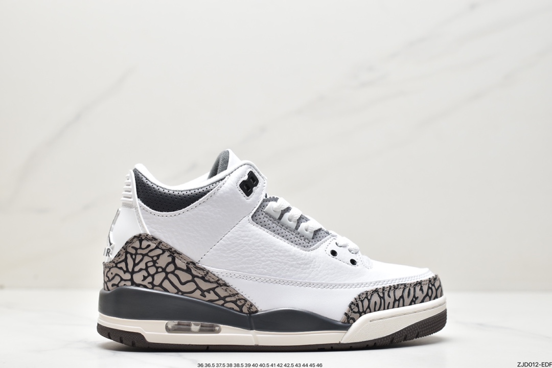 240 Air Jordan 3 Retro 全AJ3代中帮复古休闲运动文化篮球鞋CT8532-169