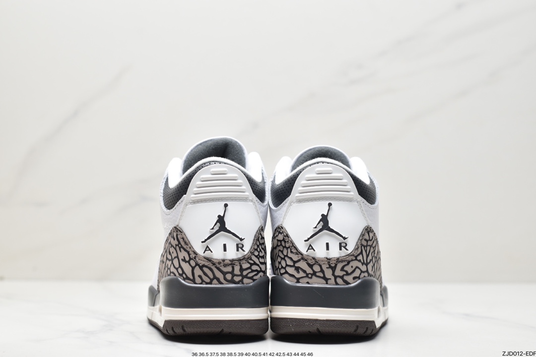 240 Air Jordan 3 Retro 全AJ3代中帮复古休闲运动文化篮球鞋CT8532-169