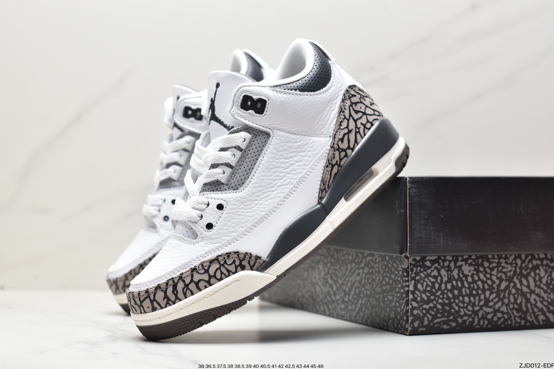 240 Air Jordan 3 Retro 全AJ3代中帮复古休闲运动文化篮球鞋CT8532-169