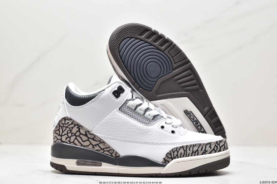 240 Air Jordan 3 Retro 全AJ3代中帮复古休闲运动文化篮球鞋CT8532-169