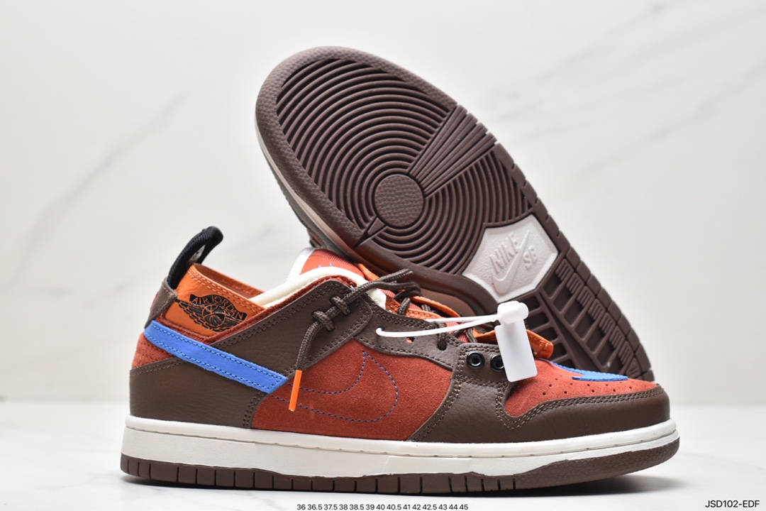 200 巴黎走秀款耐克 Dunk SB low联手EJDER 主理人打造Nike Dunk SB 巴黎时装周走秀BQ6817-066