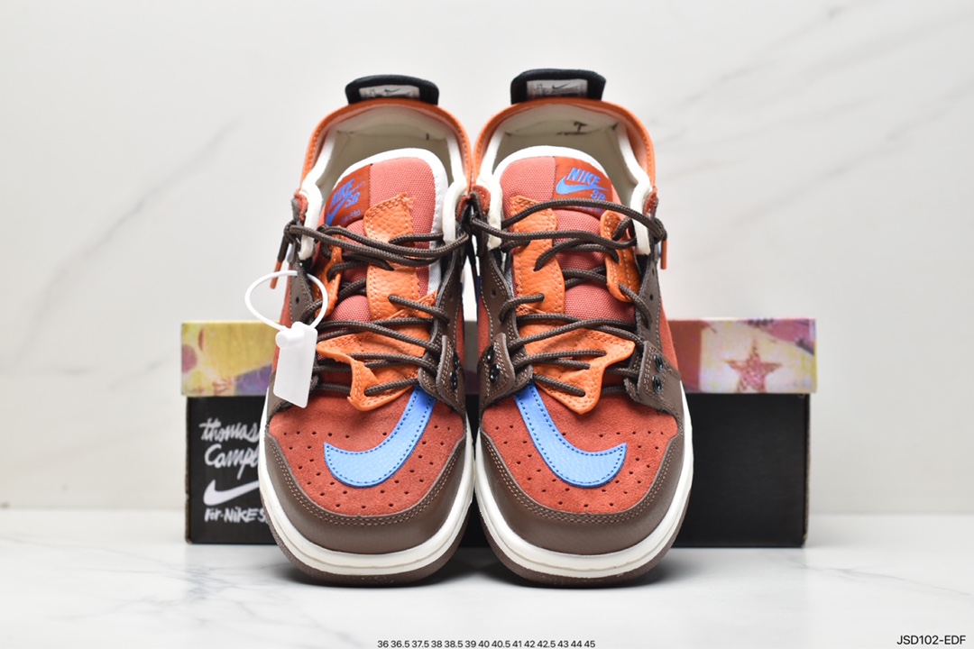 200 巴黎走秀款耐克 Dunk SB low联手EJDER 主理人打造Nike Dunk SB 巴黎时装周走秀BQ6817-066