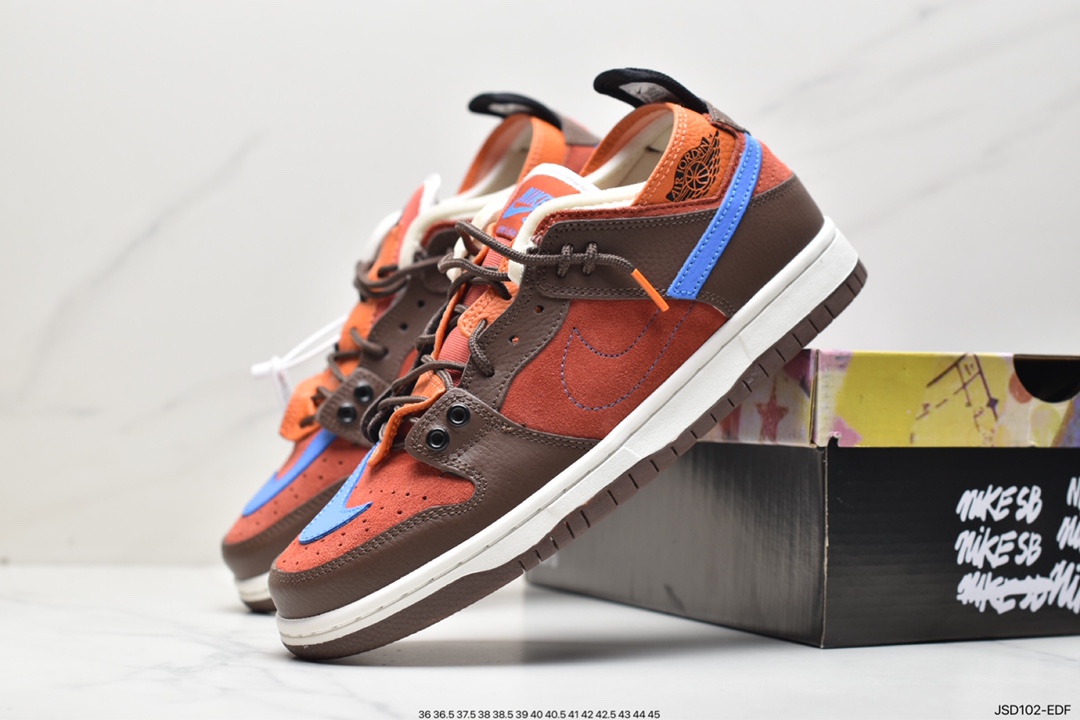 200 巴黎走秀款耐克 Dunk SB low联手EJDER 主理人打造Nike Dunk SB 巴黎时装周走秀BQ6817-066