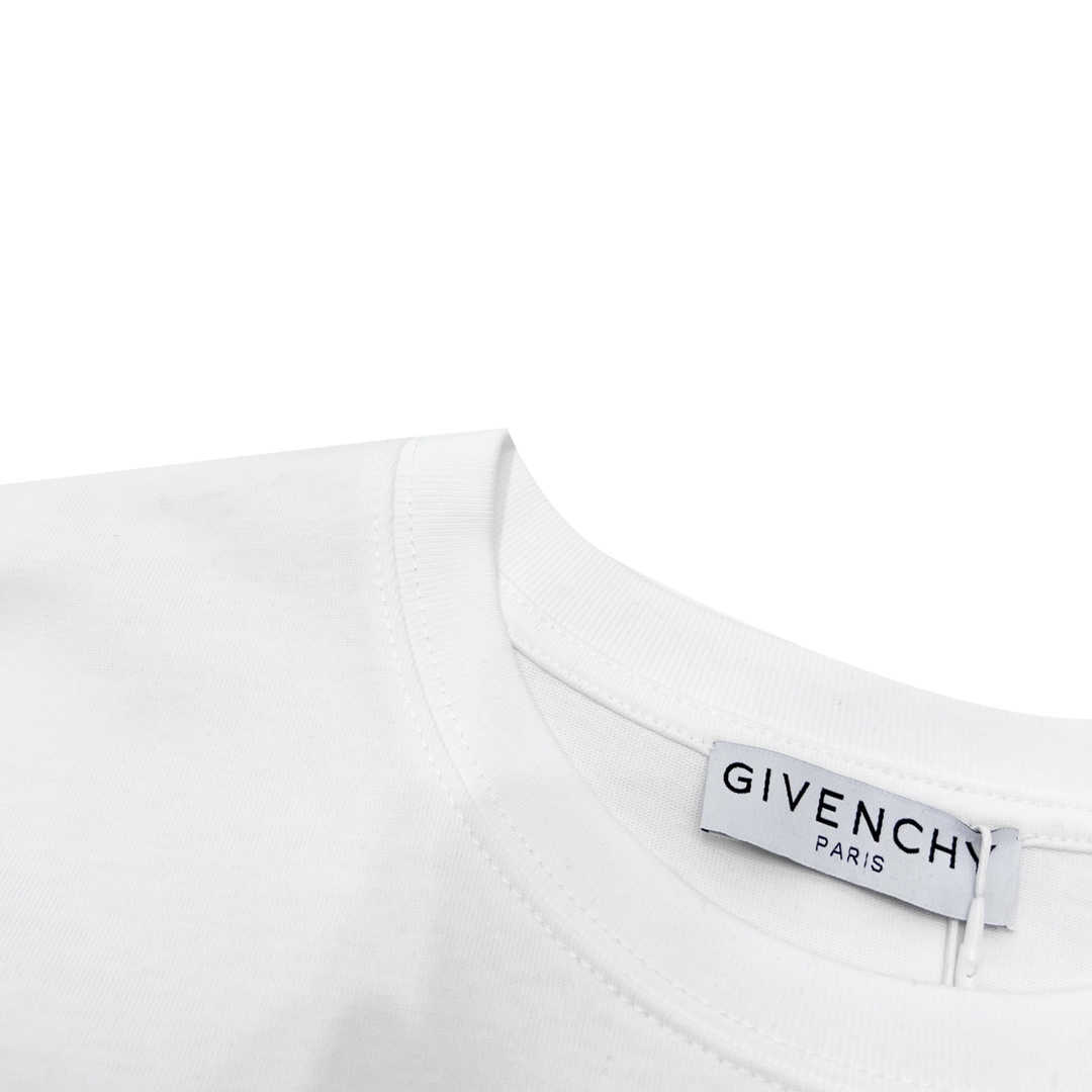 GIVENCHY/纪梵希 23ss 涂鸦字母logo印花短袖春夏新款