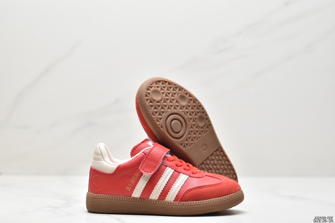 Children's Shoes/Clover Adidas Originals Samba Vegan OG Samba Series Sneakers