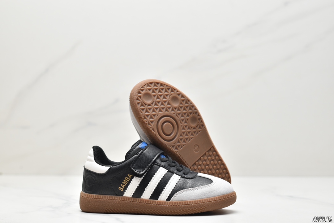 Children's Shoes/Clover Adidas Originals Samba Vegan OG Samba Series Sneakers