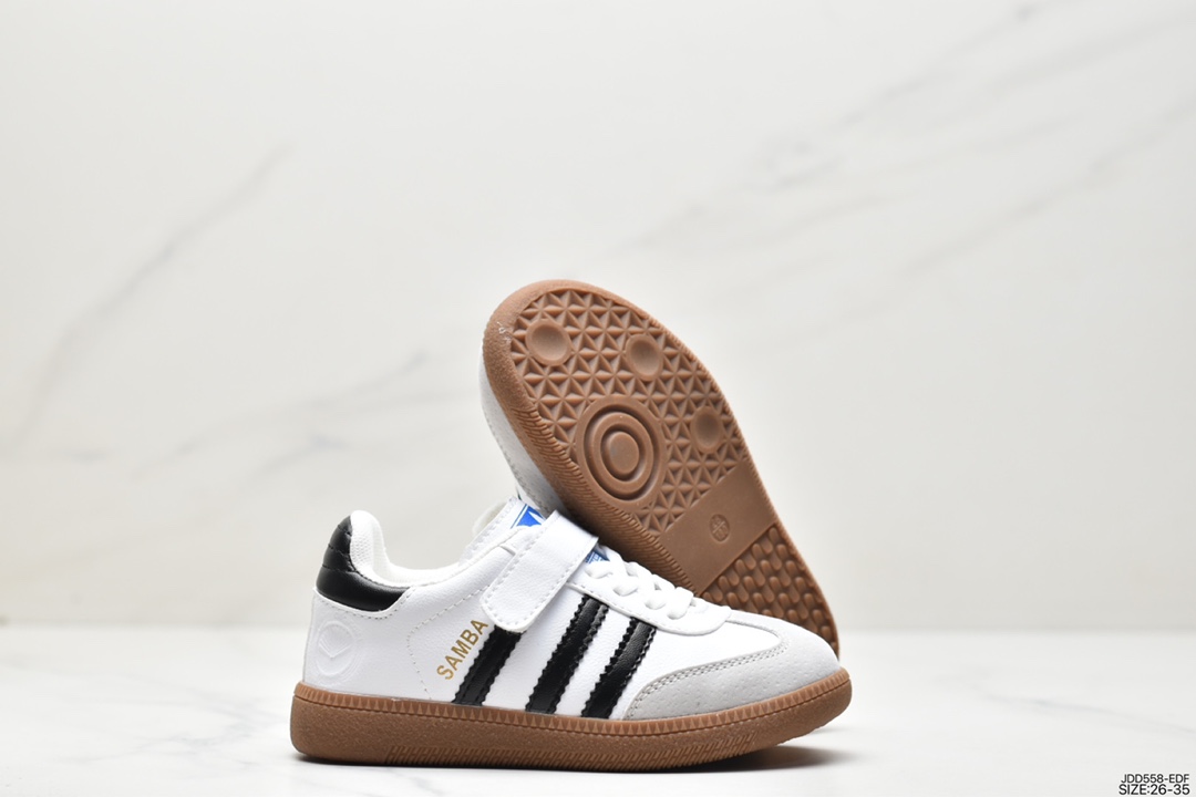 Children's Shoes/Clover Adidas Originals Samba Vegan OG Samba Series Sneakers