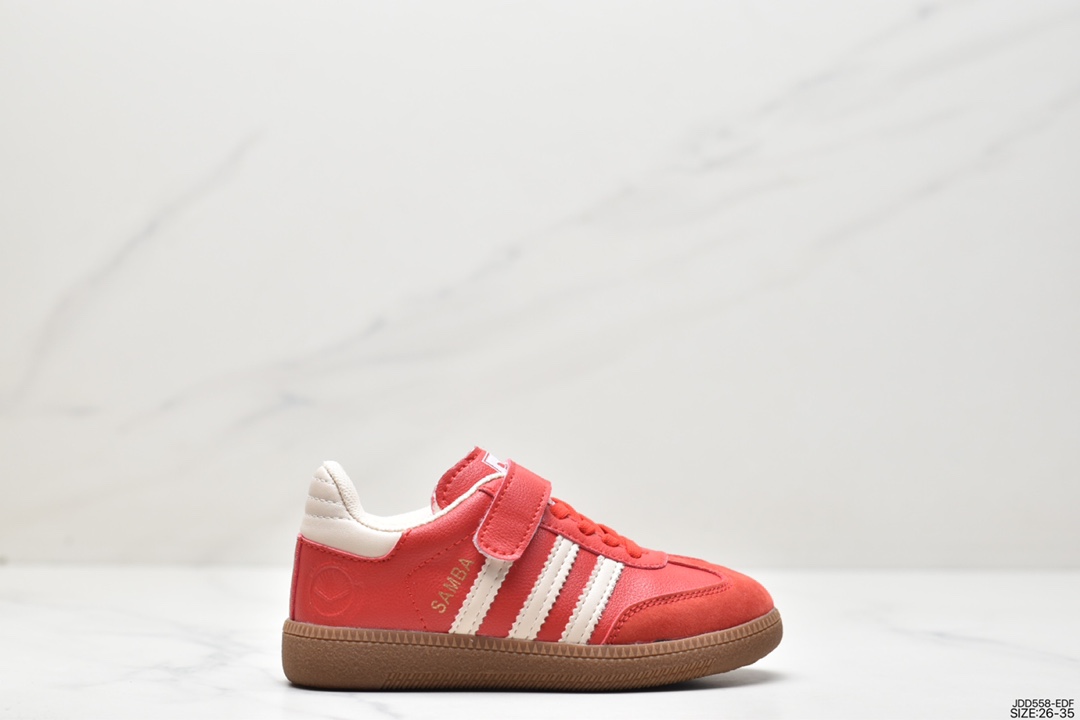 Children's Shoes/Clover Adidas Originals Samba Vegan OG Samba Series Sneakers