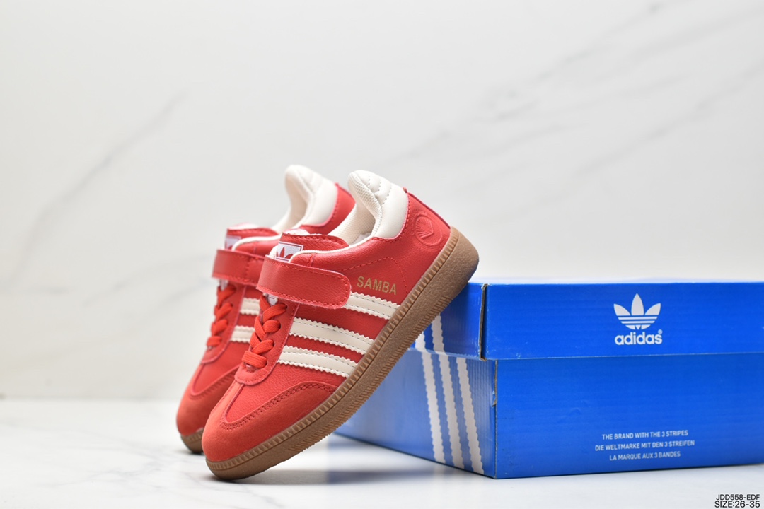 Children's Shoes/Clover Adidas Originals Samba Vegan OG Samba Series Sneakers