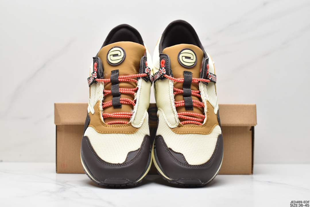 150 Travis Scott x Nike Air Max 1”Cactus Jack”改版款低帮慢跑鞋DO9392-200