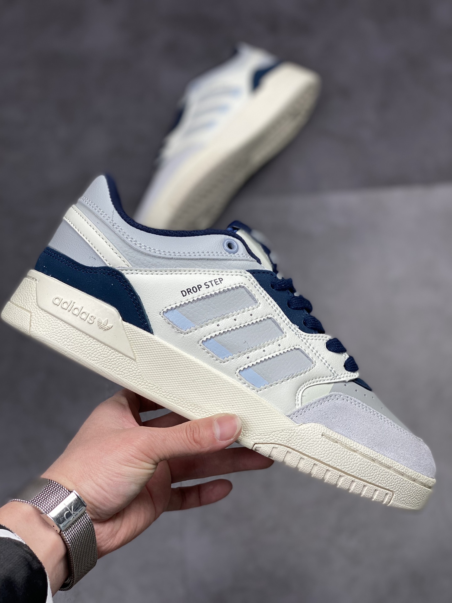 Overseas channel version original box original label Adidas Drop Step XL low top HQ7119