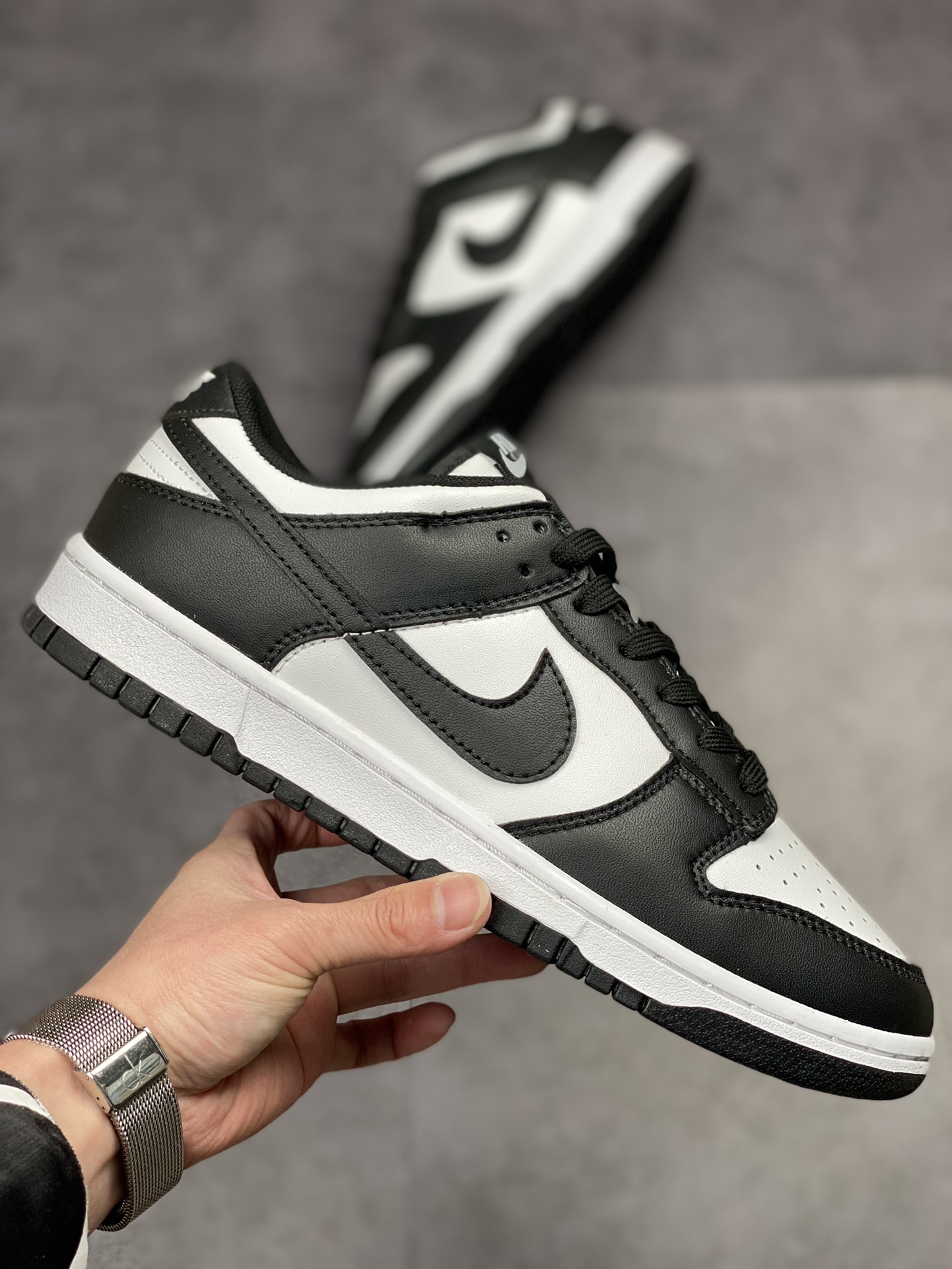 Nike Dunk Low Retro Black black and white panda DD1391-100 (men's size) / DD1503-101 (women's size)