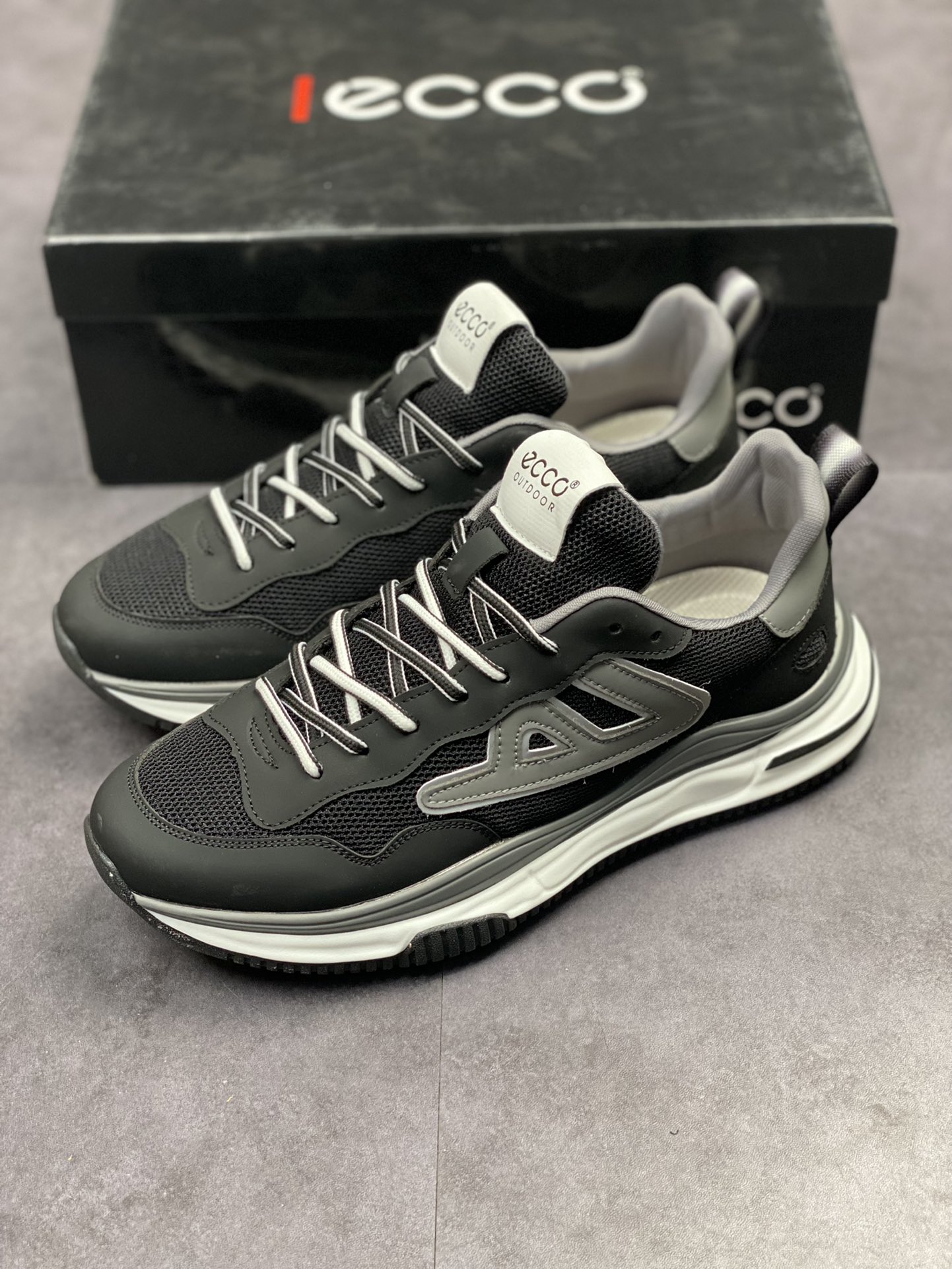 ECCO/Aibu Sports Running Shoes/Casual Shoes Quality Stamped Logo Exclusive Official Website Customization