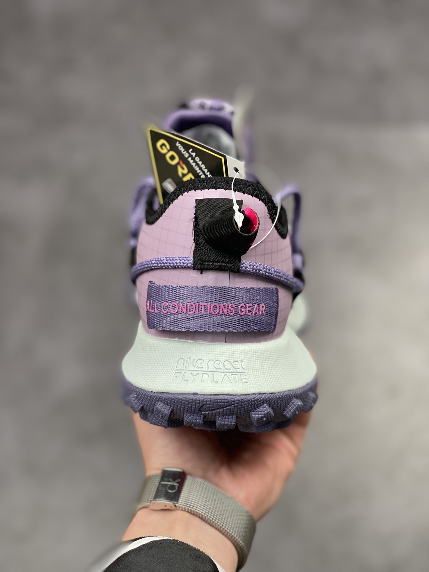 210 Nike ACG Mountain Fly Low GORE-TEX 户外登山运动鞋/紫色 DQ1979-500