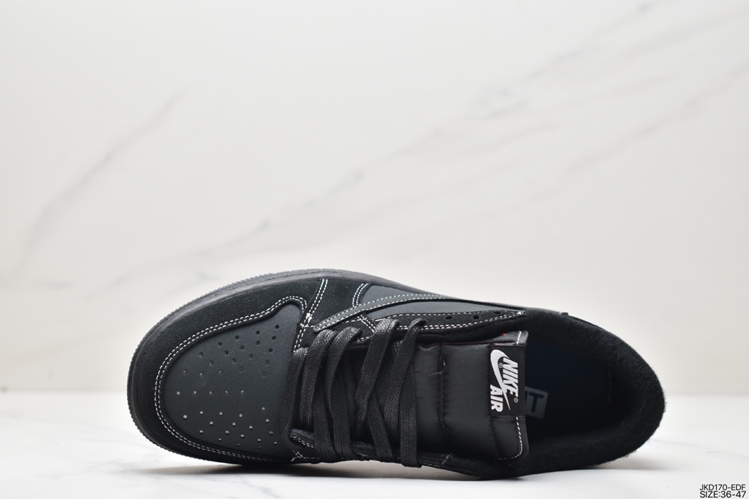 160 Nike Air Jordan 1 Low OG SP”Black/Phantom”AJ1乔丹一代DM7866-001