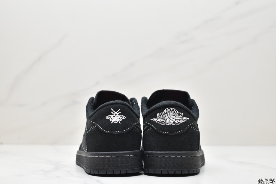 160 Nike Air Jordan 1 Low OG SP”Black/Phantom”AJ1乔丹一代DM7866-001