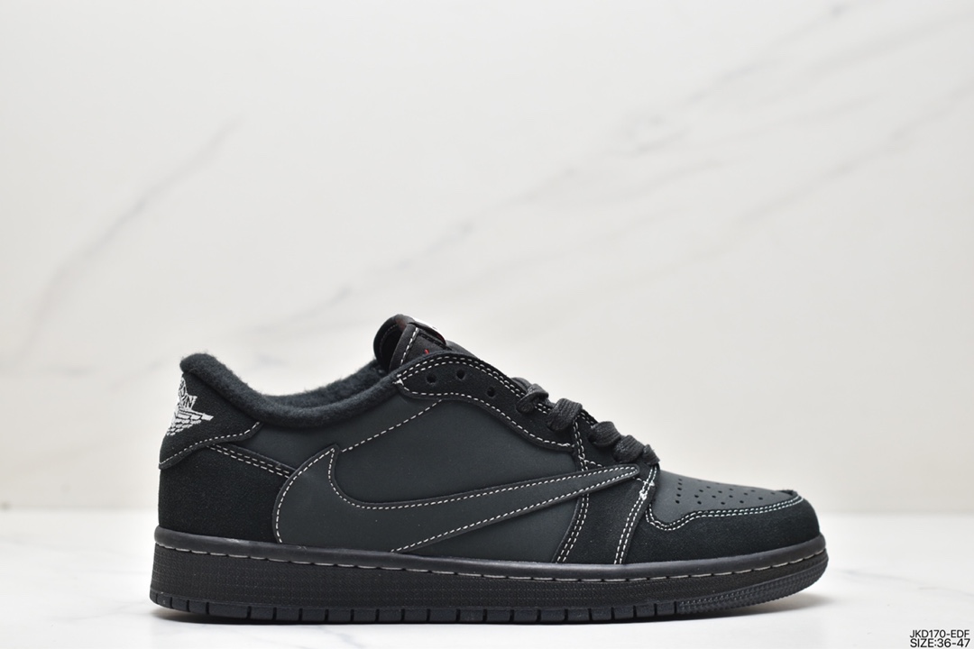 160 Nike Air Jordan 1 Low OG SP”Black/Phantom”AJ1乔丹一代DM7866-001