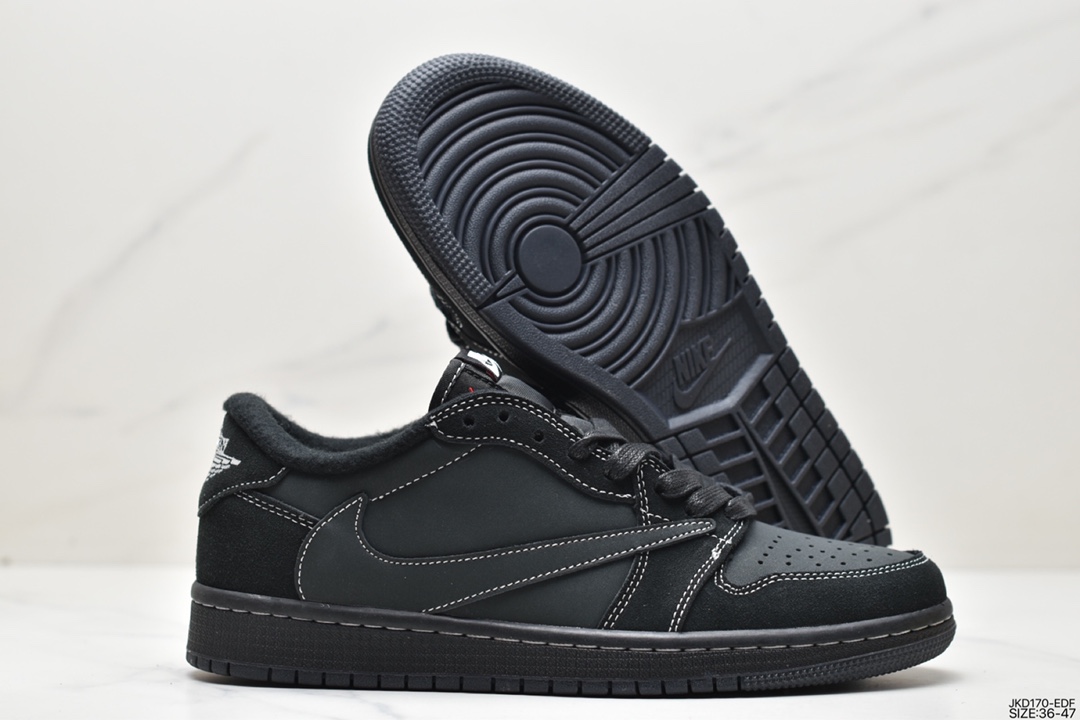 160 Nike Air Jordan 1 Low OG SP”Black/Phantom”AJ1乔丹一代DM7866-001