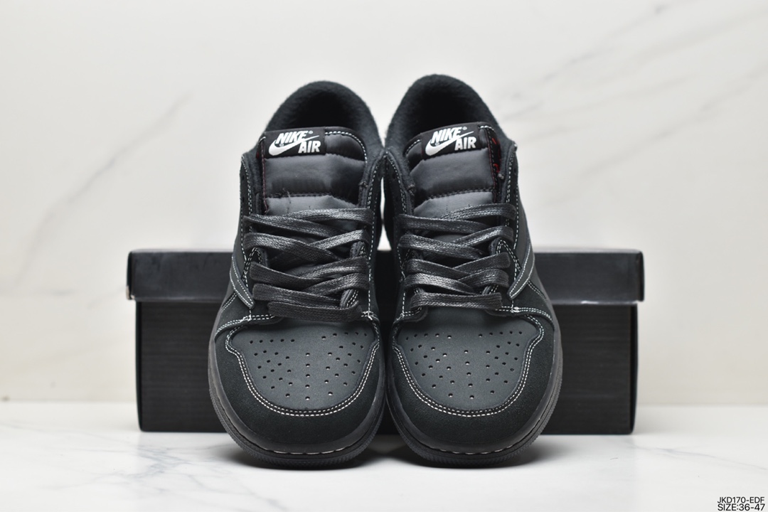 160 Nike Air Jordan 1 Low OG SP”Black/Phantom”AJ1乔丹一代DM7866-001