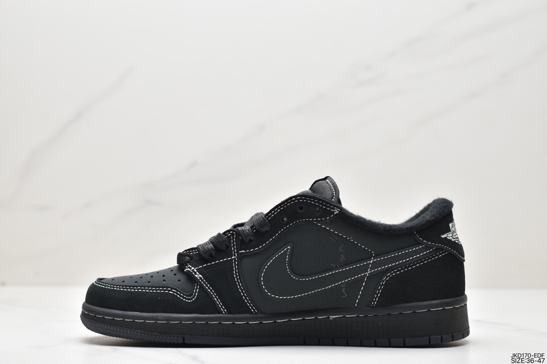160 Nike Air Jordan 1 Low OG SP”Black/Phantom”AJ1乔丹一代DM7866-001