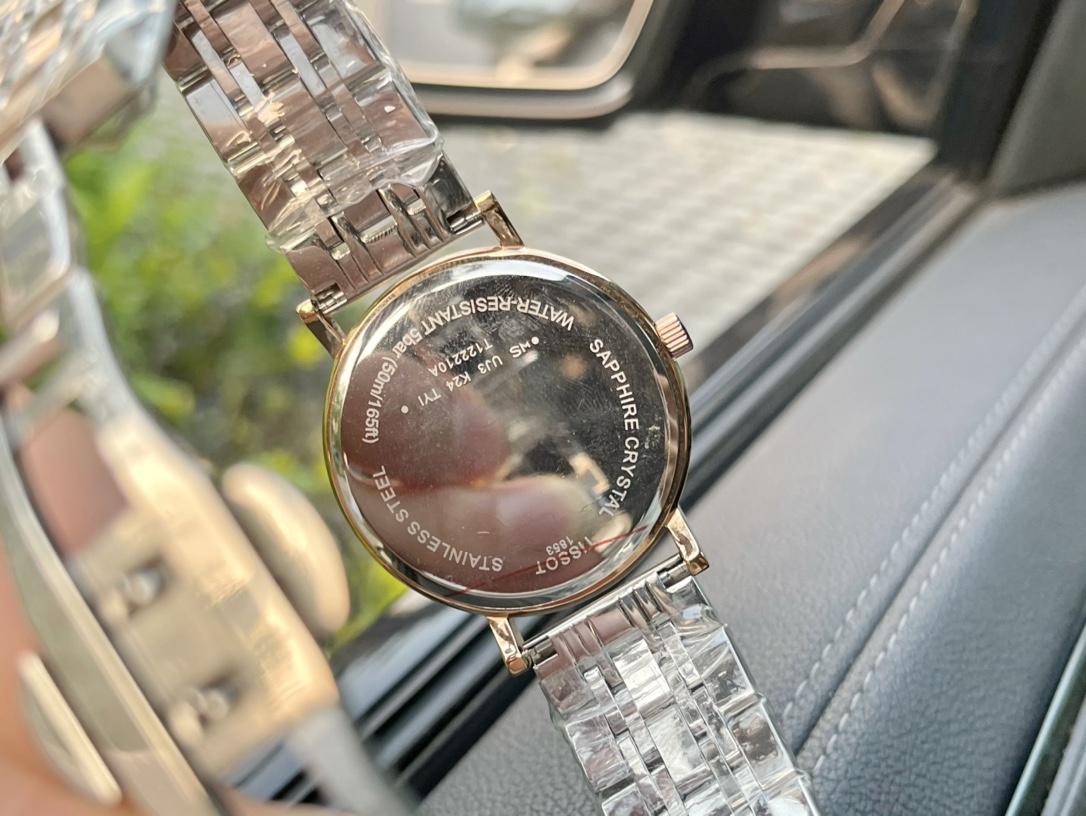 “TISSOT 32622-KIM+20 Couple Watch: Imported Stone Core, Steel Belt, 316L Steel, 40mm Men’s, 30mm Women’s” - 图片 9