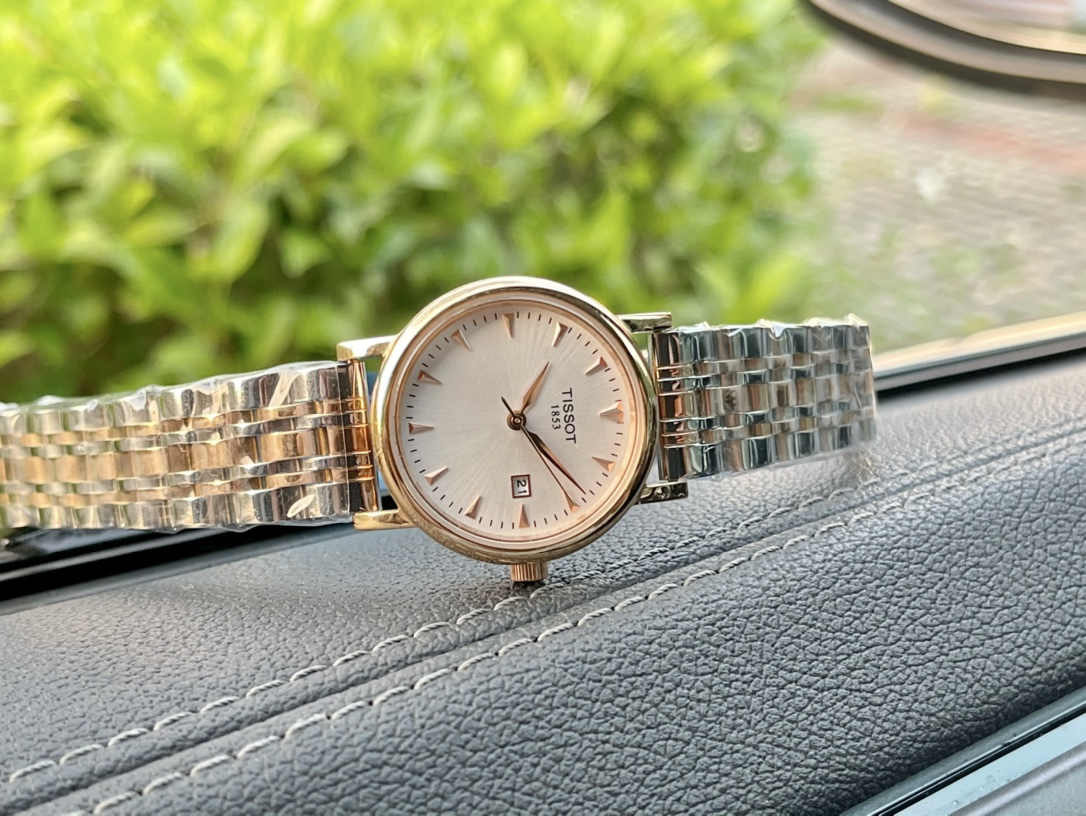 “TISSOT 32622-KIM+20 Couple Watch: Imported Stone Core, Steel Belt, 316L Steel, 40mm Men’s, 30mm Women’s” - 图片 7