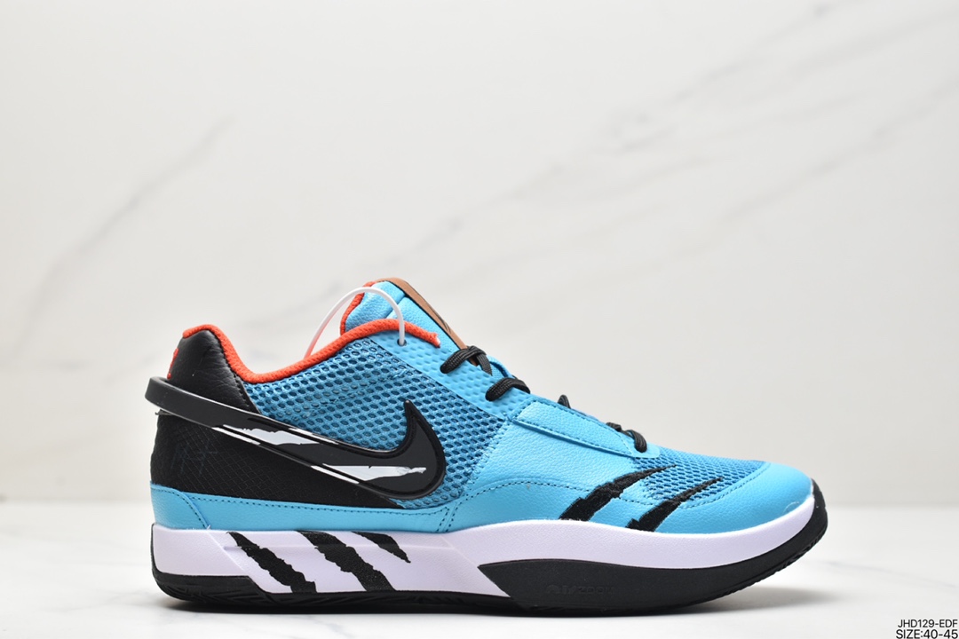 190 耐克Nike 莫兰特一代 Zoom JA 1 EP 低帮休闲运动篮球鞋 DR8786-001