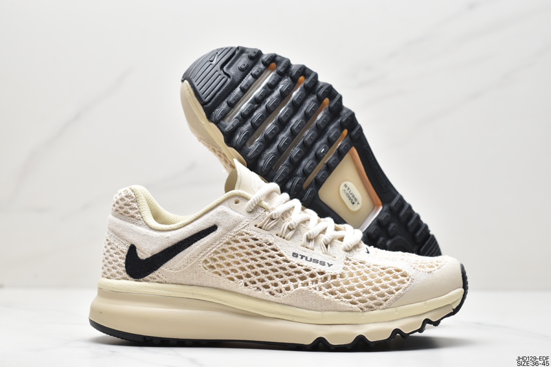 190 美国元祖街头潮牌-斯图西/Stussy x Nike Air Max 2015”Fossil”慢跑鞋 DO2461-001