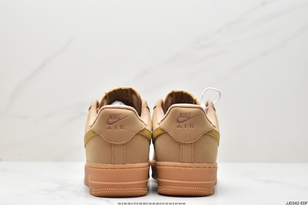 140 Nike Air Force1 Low AF1 经典款小麦色空军一号低帮休闲板鞋 CJ9179-200