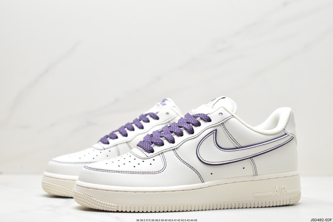 200 Nike Air Force 1 '07 Low 兔八哥白紫3M 315122-303