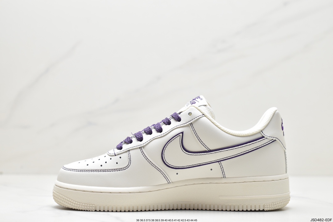 200 Nike Air Force 1 '07 Low 兔八哥白紫3M 315122-303