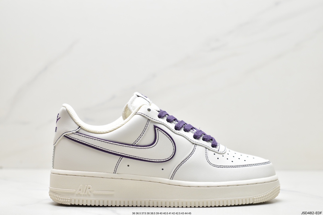 200 Nike Air Force 1 ’07 Low 兔八哥白紫3M 315122-303