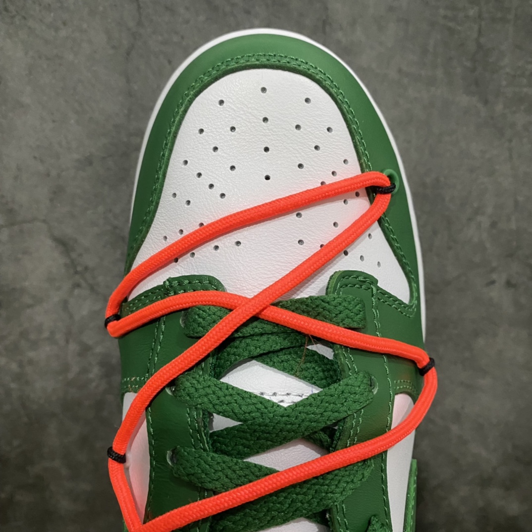 M version Off-White x Futura x Nike SB Dunk OW joint white and green CT0856-100