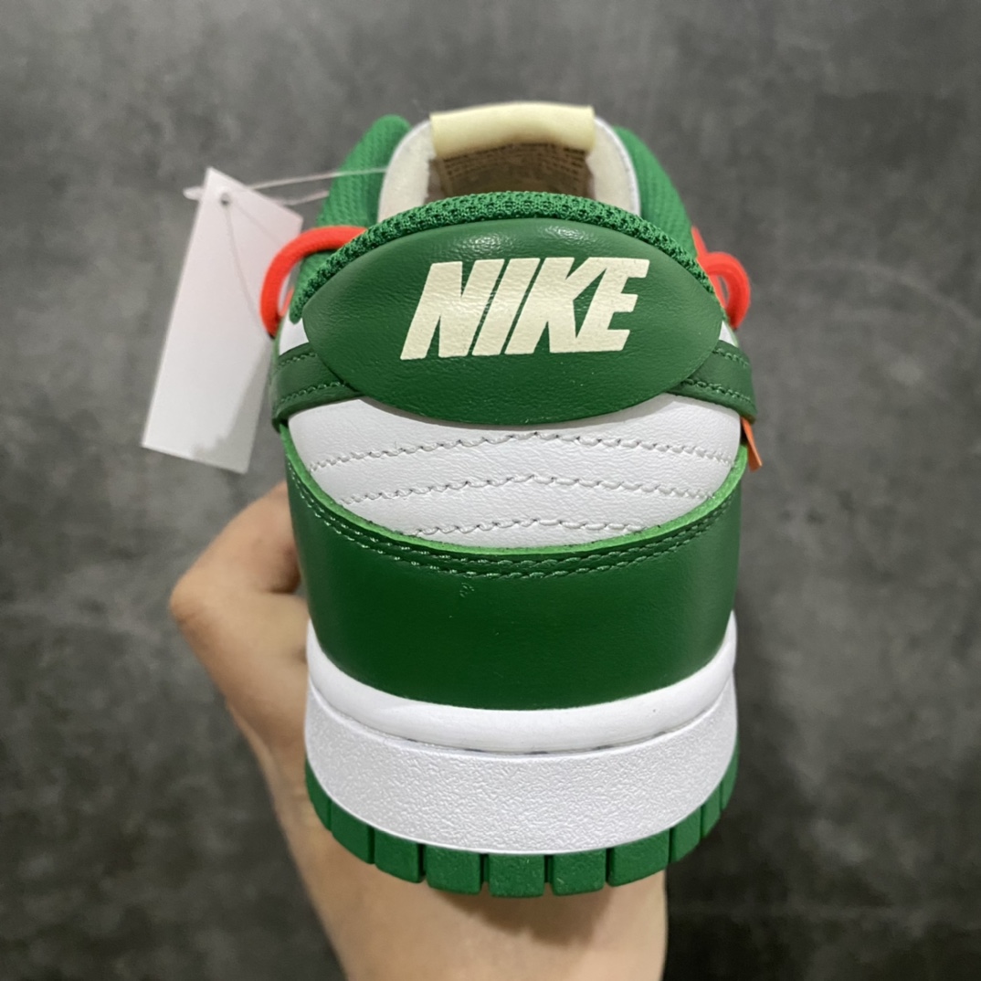 M version Off-White x Futura x Nike SB Dunk OW joint white and green CT0856-100