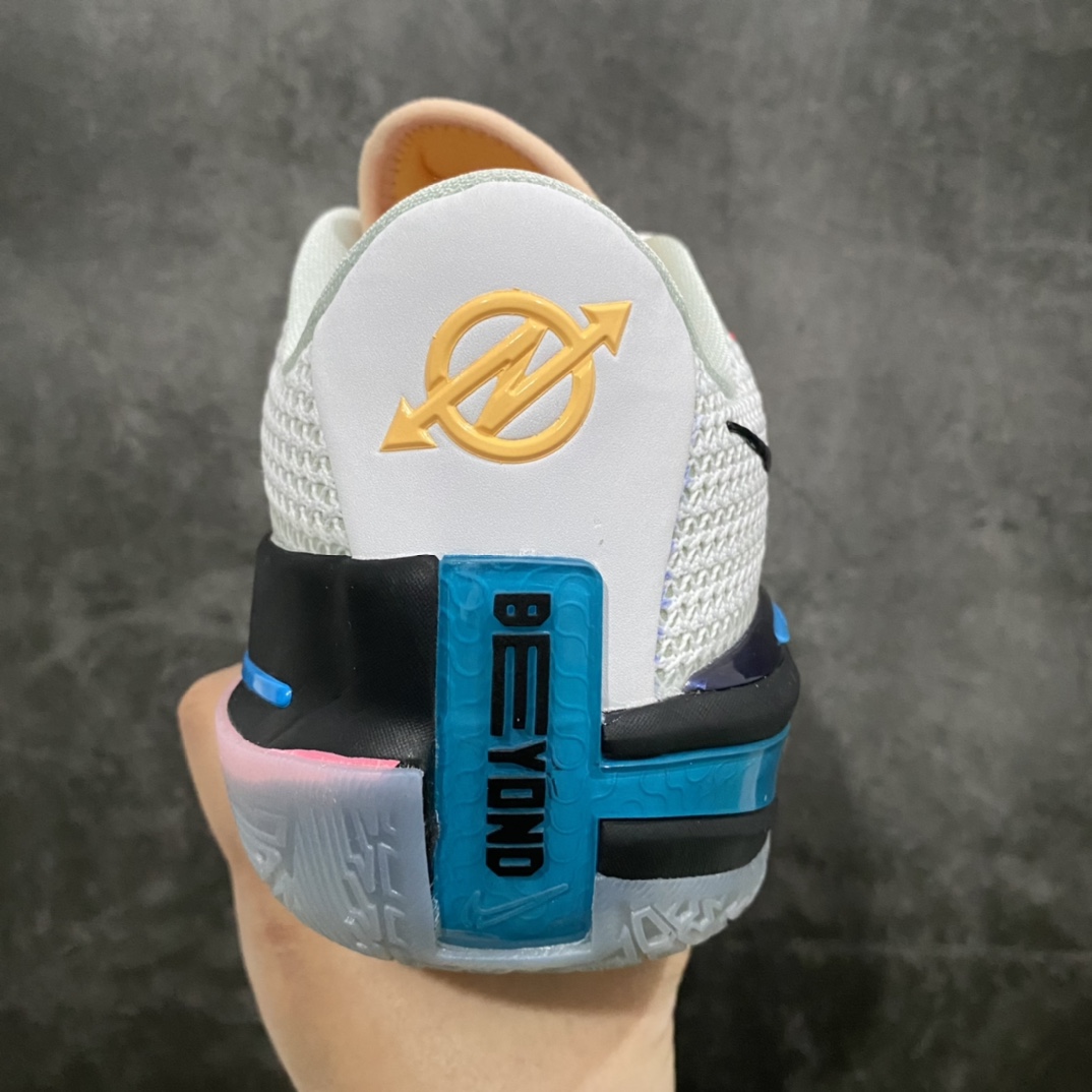 图片[4]-C版实战版Nike Air Zoom G.T. Cut EP此版本特点气垫压强非常好 缓震效果好n清洁度高 鞋孔裁边无任何毛边n鞋底加了抗扭片 抗扭效果好 实战效果很好nn耐克 GT 低帮 五彩拼色 厚底回弹减震实战篮球鞋 鞋身整体以白色为主，配以蓝色、黑色、橙色等作为点缀，左右脚后跟处分别配有“GT”字样和全新的鞋款系列Logo标识。采用了全掌Zoom+全掌 React +后掌马蹄形Zoom的科技配置，相信这样的豪华配置势必将为其带来不俗的实战性能。货号：CZ0176-101  尺码：36 36.5 37.5 38 38.5 39 40 40.5 41 42 42.5 43 44 44.5 45 46-莆田鞋批发中心